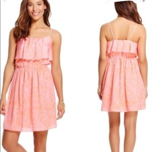 NWT Lilly Pulitzer Jungle Orange/ Pink Dress